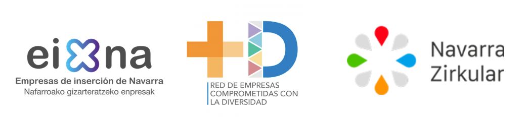 Somos parte de EINA, Red de Empresas Comprometidas con la Diversidad y Navarra Zirkular